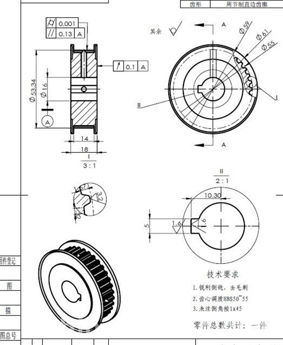 同步帶輪規格型號_同步帶規格型號意義_5m同步輪規格參數大全